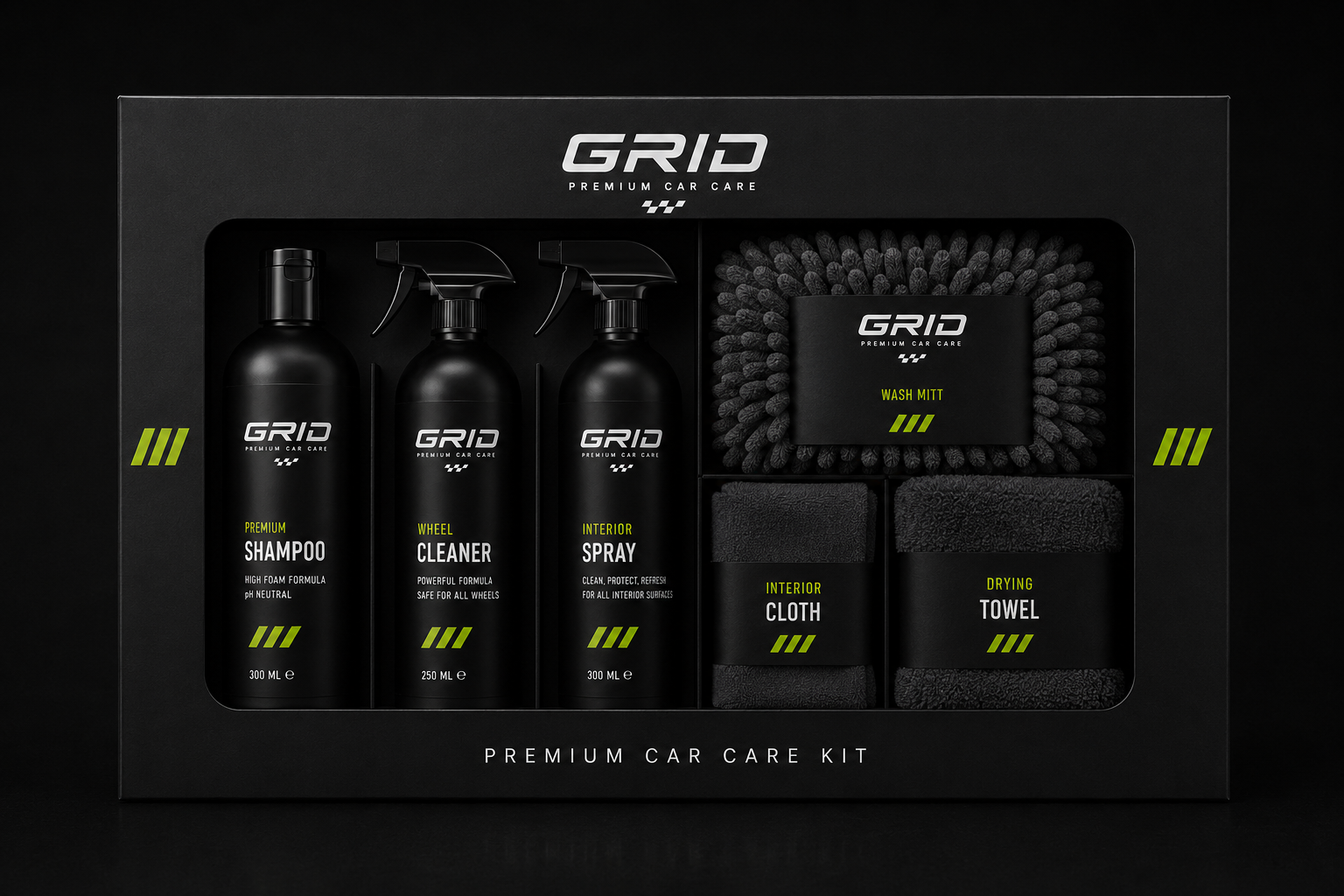 GRID Premium Car Care Kit